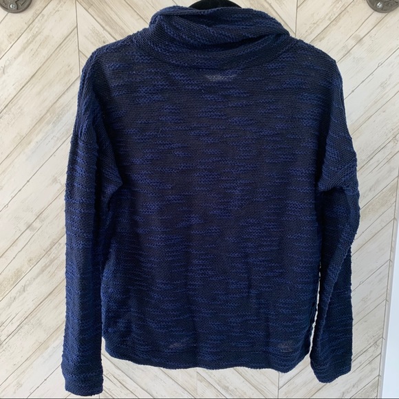 3/$20 Converse One Star Striped Cowl Neck Sweater - Picture 4 of 5